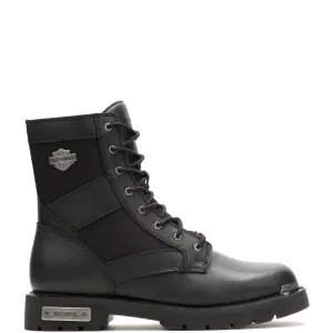 Harley-Davidson Maverick 7 Inch D93875 Mens Black Leather Motorcycle Boots